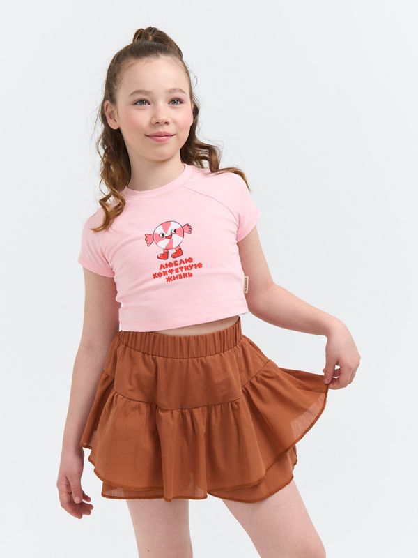 Футболка укороченная 