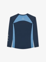 Лонгслив MANTO LOGOTYPE синий