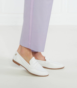 Кожаные мокасины Tommy Hilfiger - белый(FW0FW06991)