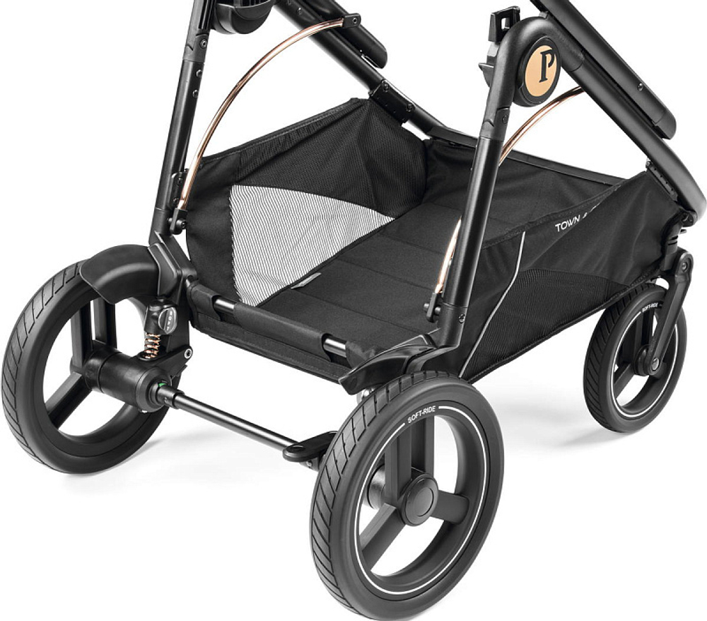 Коляска 3 в 1 Peg Perego Veloce TC Belvedere Lounge Blue Shine