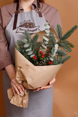 Зимний букет с нобилисом