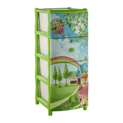 Комод Элластик с рисунком Радуга 395х980мм