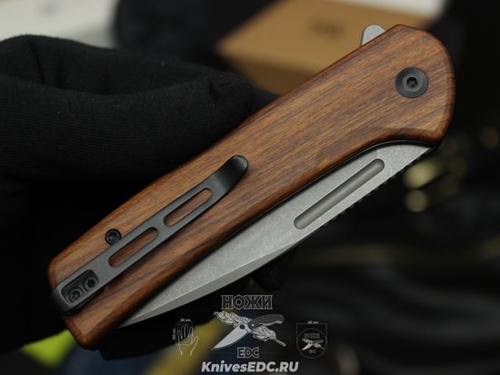 Нож складной CIVIVI Conspirator C21006-3 сталь клинка Nitro-V, рукоять дерево