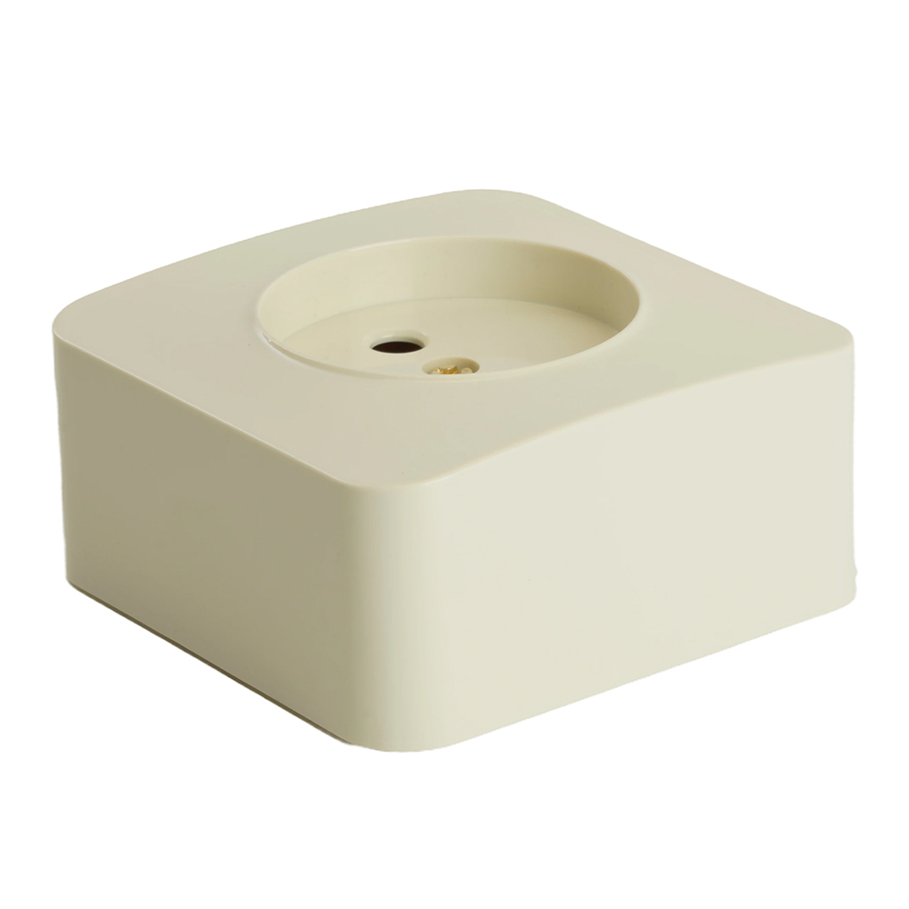 Розетка 1-местная б/з открытой установки, STEKKER, 250В, 10А, IP20, серия София, слоновая кость, MST10-11-04 49484