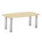 Yalta Стол переговорный M-LT.SP-3 Акация Лорка/Нержавеющая Сталь 1800*1100*750
