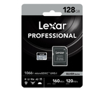 Карта памяти Lexar Professional 1066x Silver microSDXC 128GB UHS-I U3 V30 A2, R/W 160/120 МБ/с