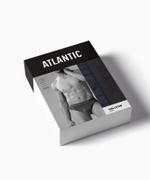 Мужские трусы слипы спорт Atlantic, 1 шт. в уп., пима хлопок, графитовые, MP-1583
