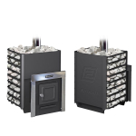 Дровяная печь для бани ЕРМАК 16 Сетка Классика