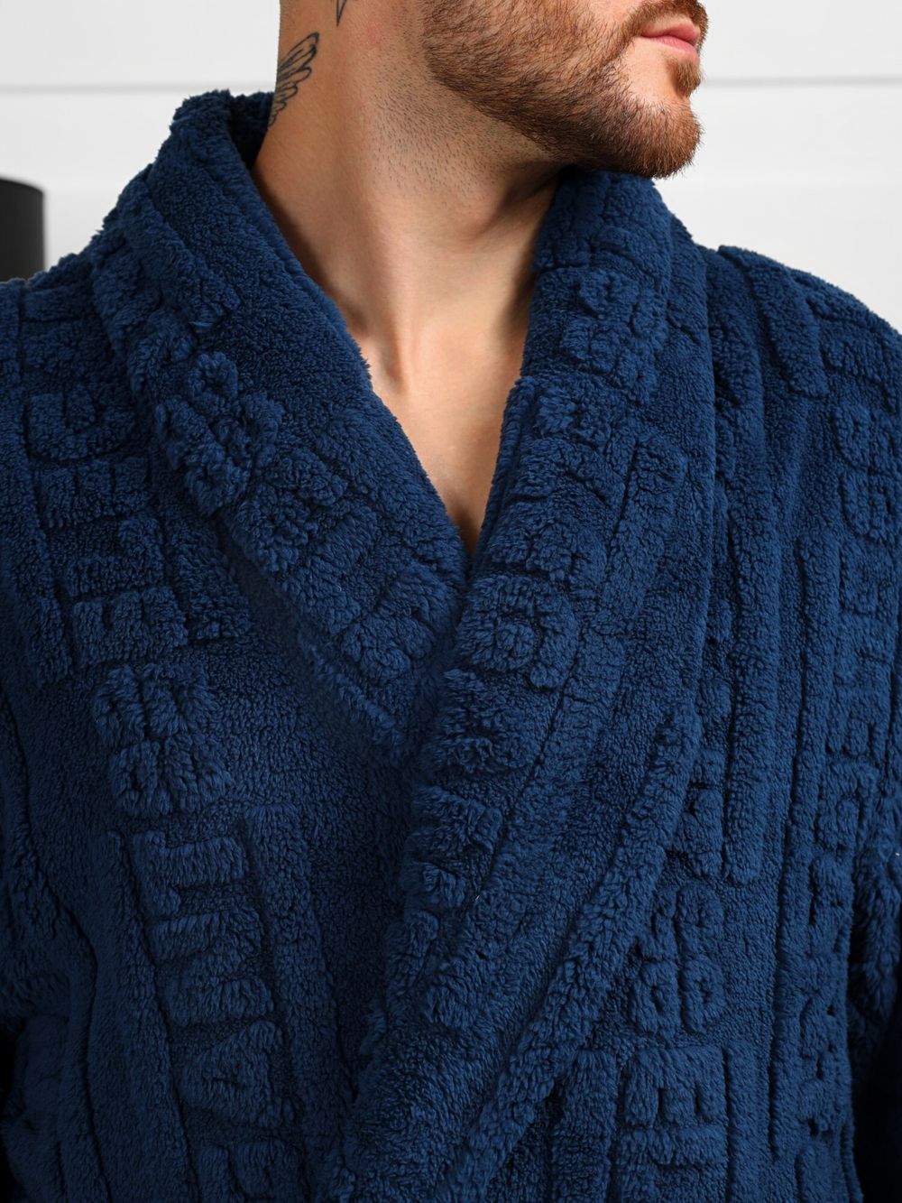 Халат мужской Идеал-3 Виотекс СИНИЙ