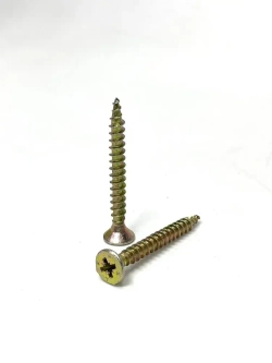 Саморез жёлтый универсальный 5х45 500 шт.