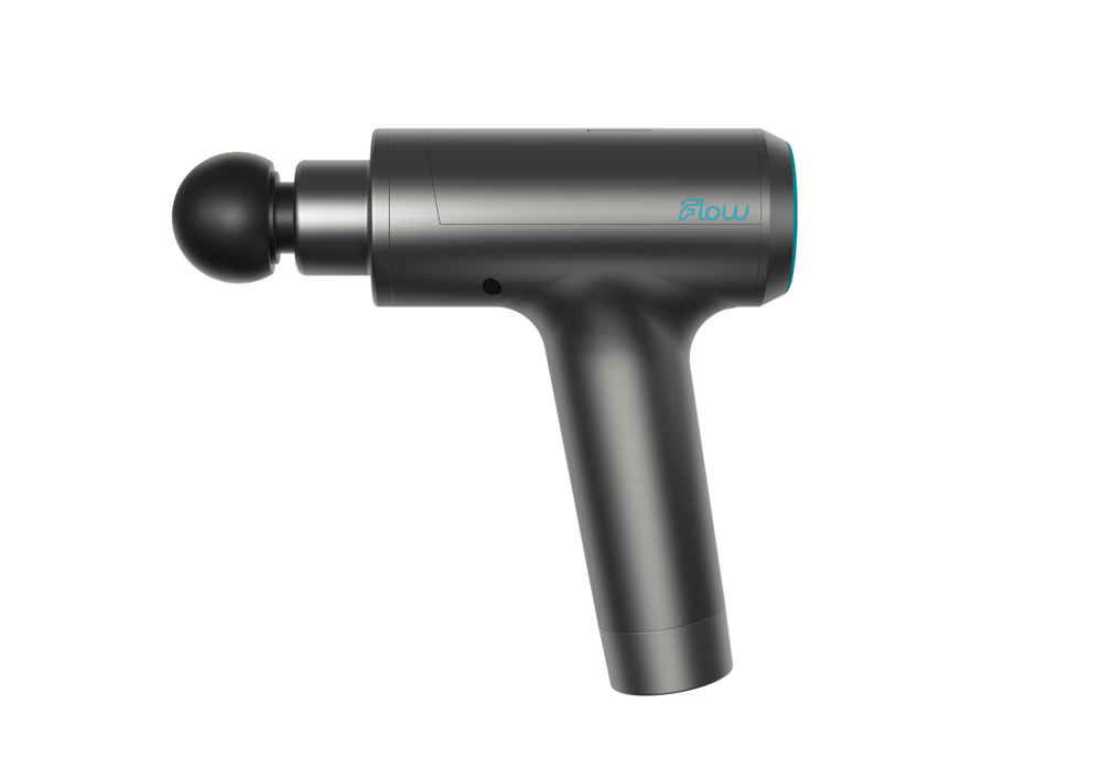 Перкуссионный Массажер FLOW MINI (NEON BLUE)