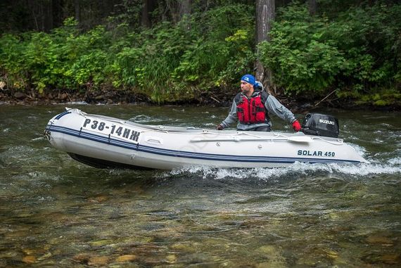 Надувная лодка Solar-450 Jet