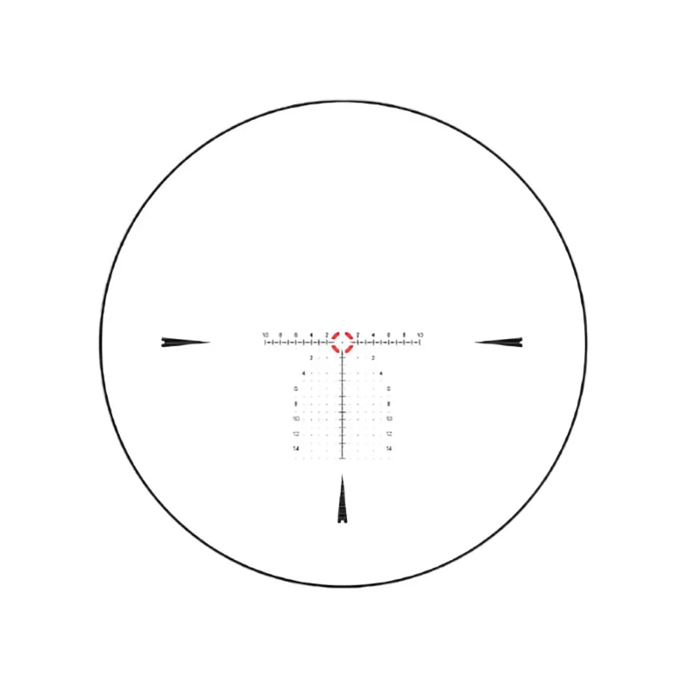 Оптический прицел Mewlite 1-10x28, FFP, 34 мм, IR, ED ( установка на Hatsan 125 / Сетка BDC / с подсветкой )