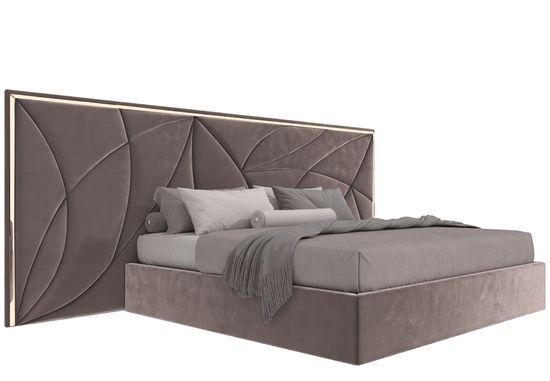 Кровать Кампанелла с широким изголовьем