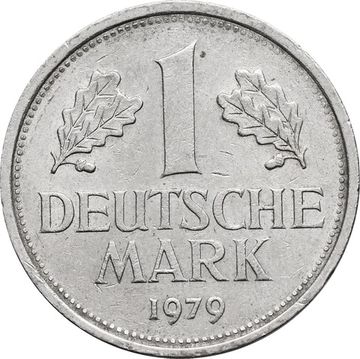 1 марка 1979 Германия (ФРГ)