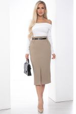 Юбка "Ярина" (капучино) Ю8849 LT Collection (Акция)