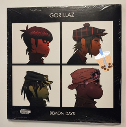 Винтажная виниловая пластинка LP Gorillaz Demon Days (Holland 2005) (Sealed)
