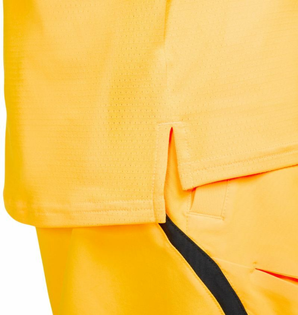 Мужская теннисная футболка Nike Court Dri-Fit Advantage Top - laser orange/black/black