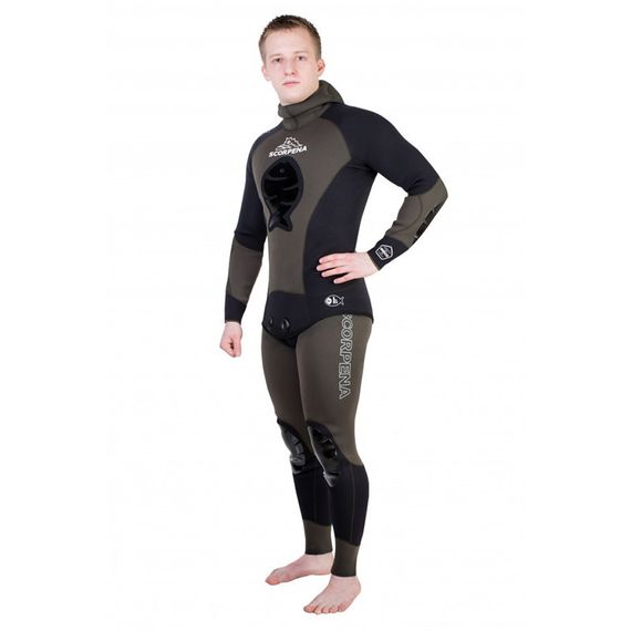 Гидрокостюм Scorpena B3+ 3 мм Зелёный