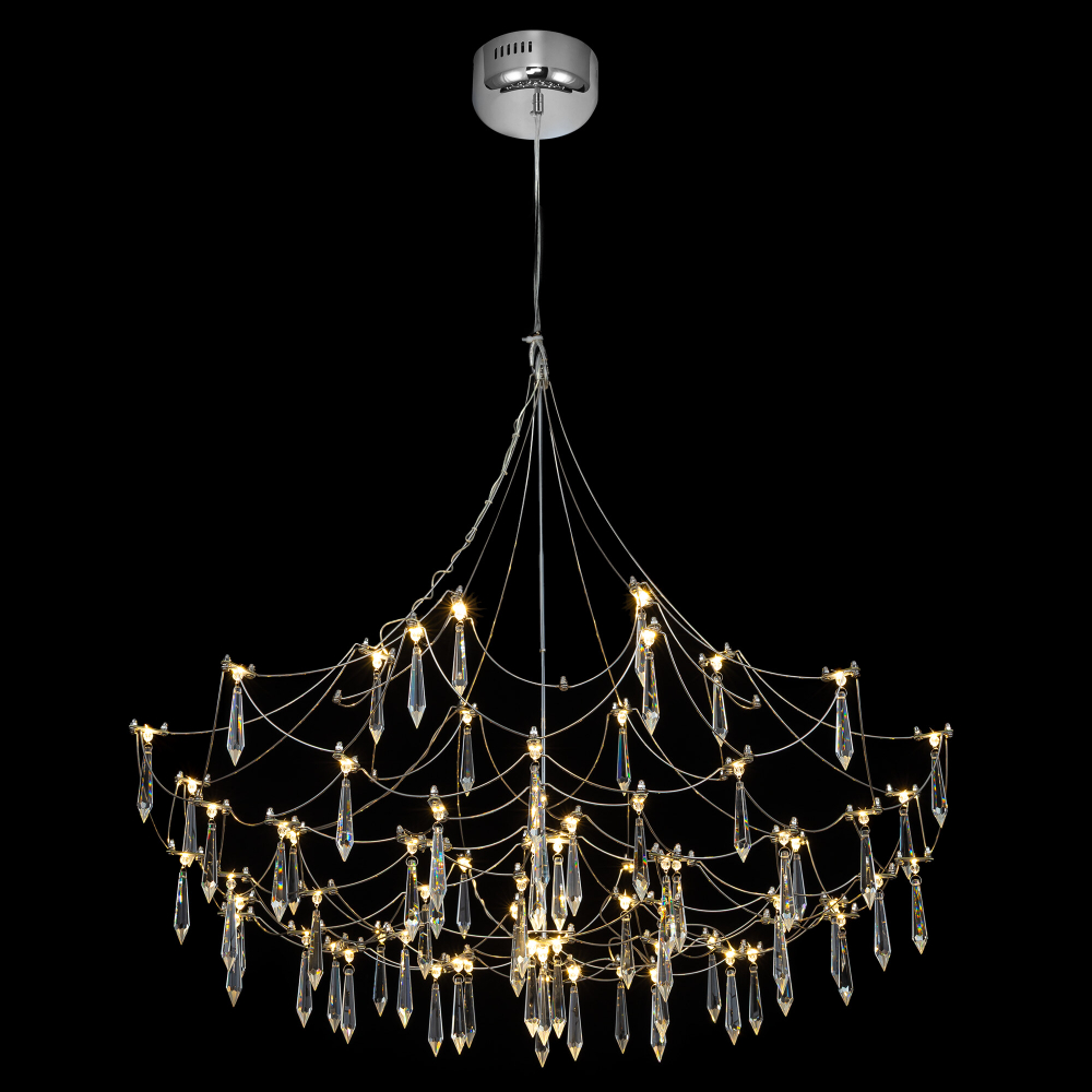 Citilux ASTER CL208020 LED Хрустальная люстра с пультом