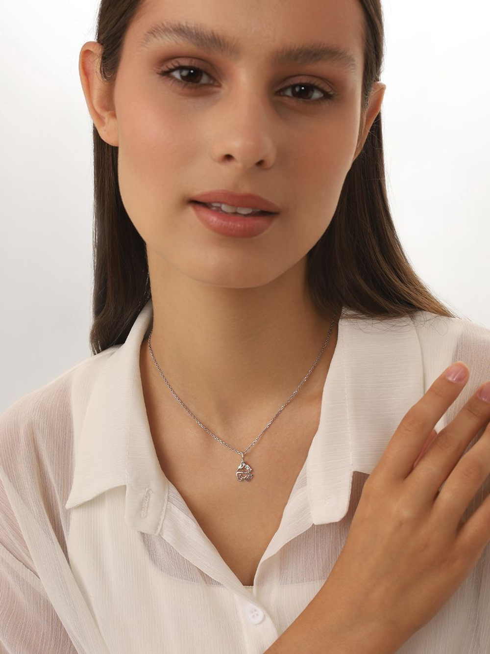 Подвеска на шею Знак Зодиака Лев