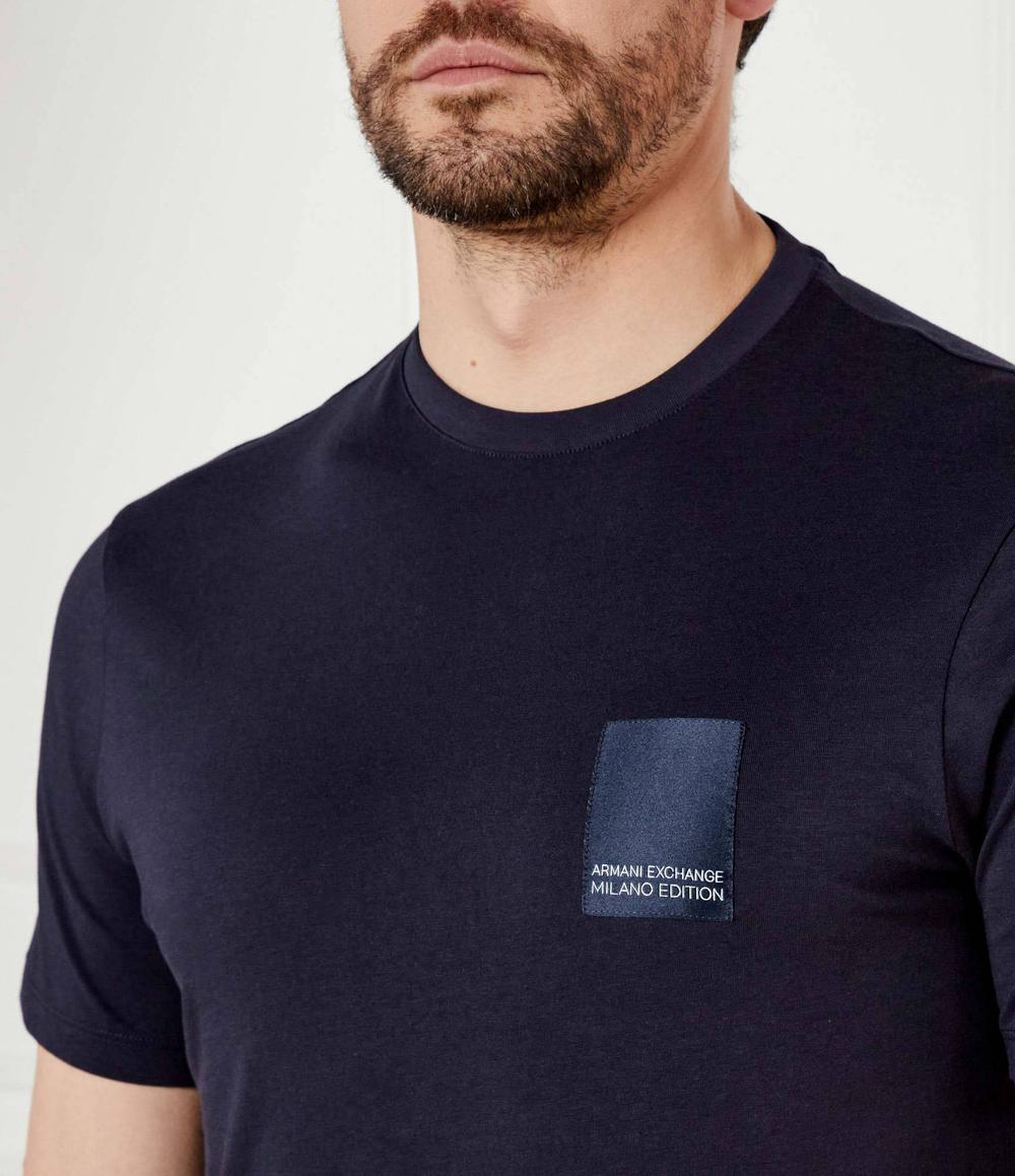 Футболка Armani Exchange - темно-синий(3DZTHM ZJ8EZ)