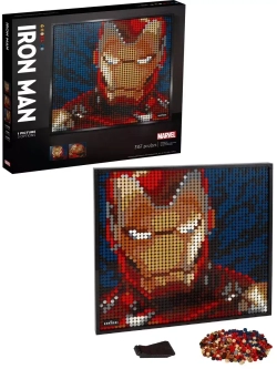 Конструктор Картина Железный Человек 3167 деталей