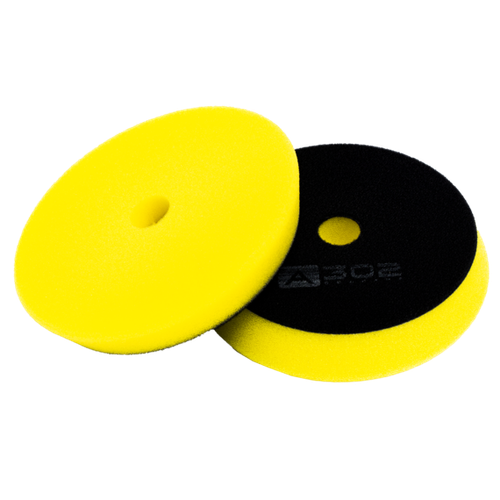 A302 125/25 - Мягкий полировальный круг DA (желтый) -  TRAPEZ PAD (YELLOW) TR-125-Y