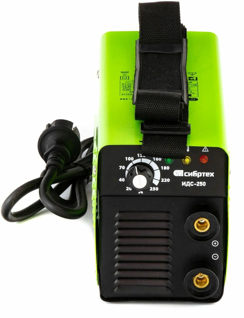 Аппарат инвертор, дуговой сварки СИБРТЕХ ИДС-250, 250 А, ПВ 94378
