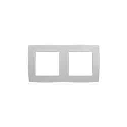 12-5002-01 ЭРА Рамка на 2 поста, Эра12, белый | Эра 12 Белый