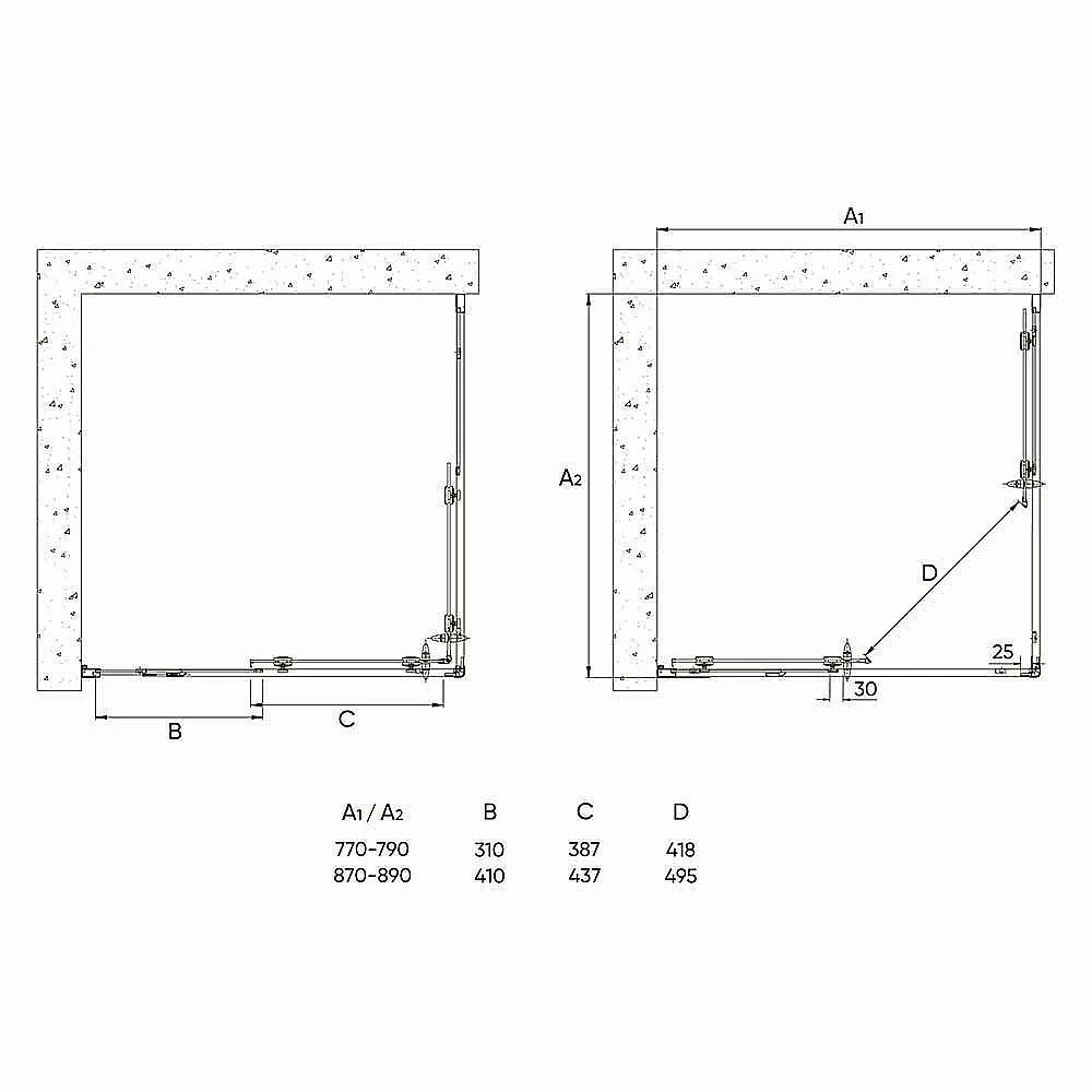 Душевой уголок Veconi Rovigo RV-113 80x80 прозрачный