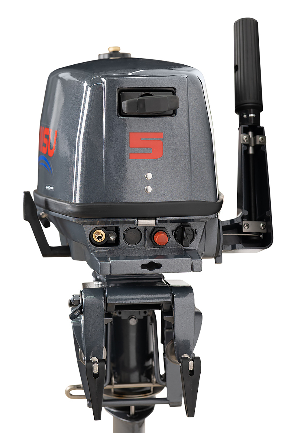 Аква-3200 СКК СЕРЫЙ/ГРАФИТ слань-книжка киль + KAMISU T 5 BMS (комплект лодка + мотор)