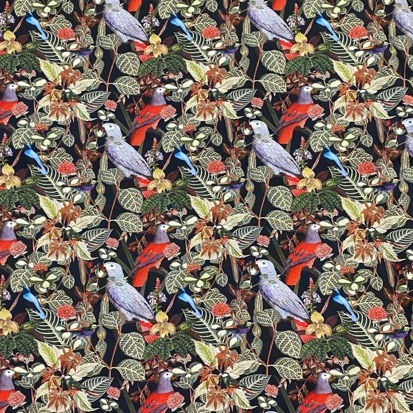 ПОПУГАИ 100% хлопок, Handmade Fabrics 9