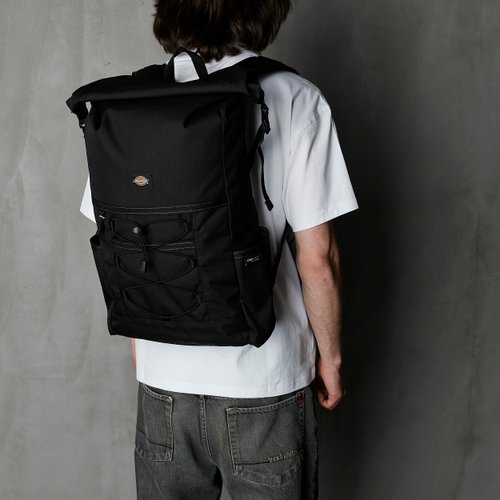 Рюкзак Dickies Roll Top Ashville артикул:DK0A87MXBLK1 - купить в магазине Дайс