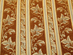 Шенилл Грейс полоса коричневый