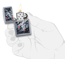 Зажигалка Diamond Plate Design ZIPPO 29838