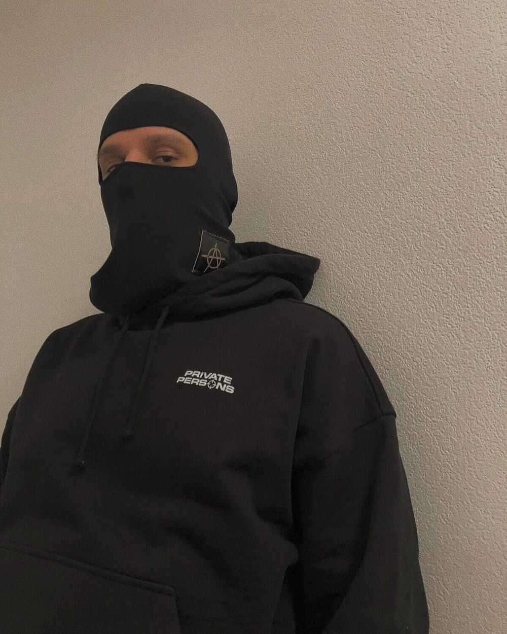 "A" BALACLAVA Black