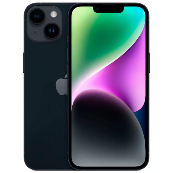 Смартфон Apple iPhone 14 Plus 256 ГБ Темная ночь (nano SIM+eSIM)