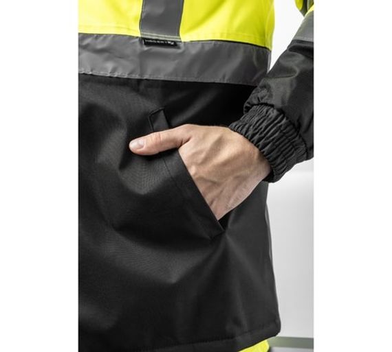 Куртка-парка сигнальная утепленная желтая LEDA Högert, арт. HT5K330