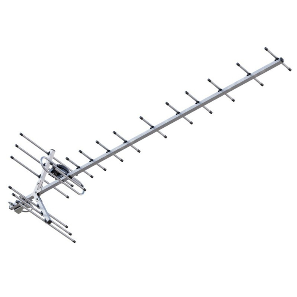 Антенна уличная DVB-T2 5В-39дБ РЭМО BAS-1159-5V TURBO Орбита-12 F-разъём