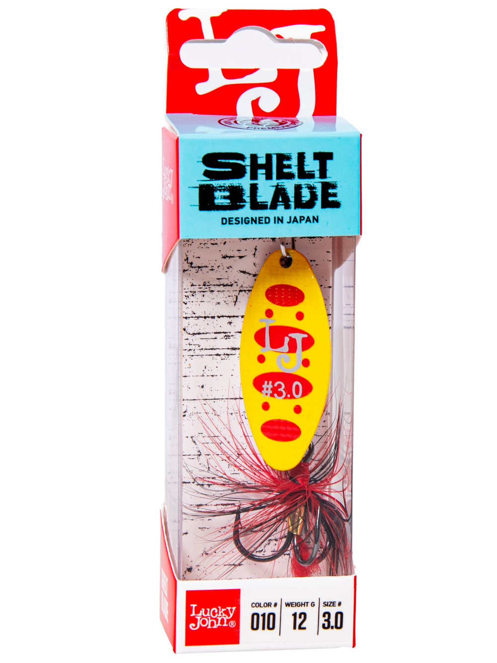 Блесна вращ. Lucky John SHELT BLADE 03 12.0г 010