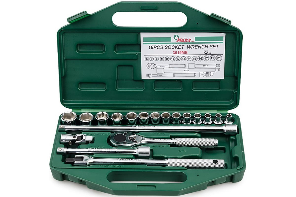 Набор универсальный на 3/8 19 предметов