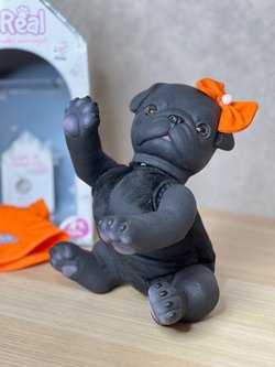 Игрушка мягконабивная 35см AniReal Бульдог (60101)