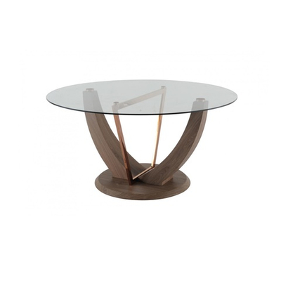 Стол обеденный Орео Гранд прозрачный