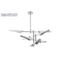 Подвесная люстра Crystal Lux Rafael SP8 Chrome