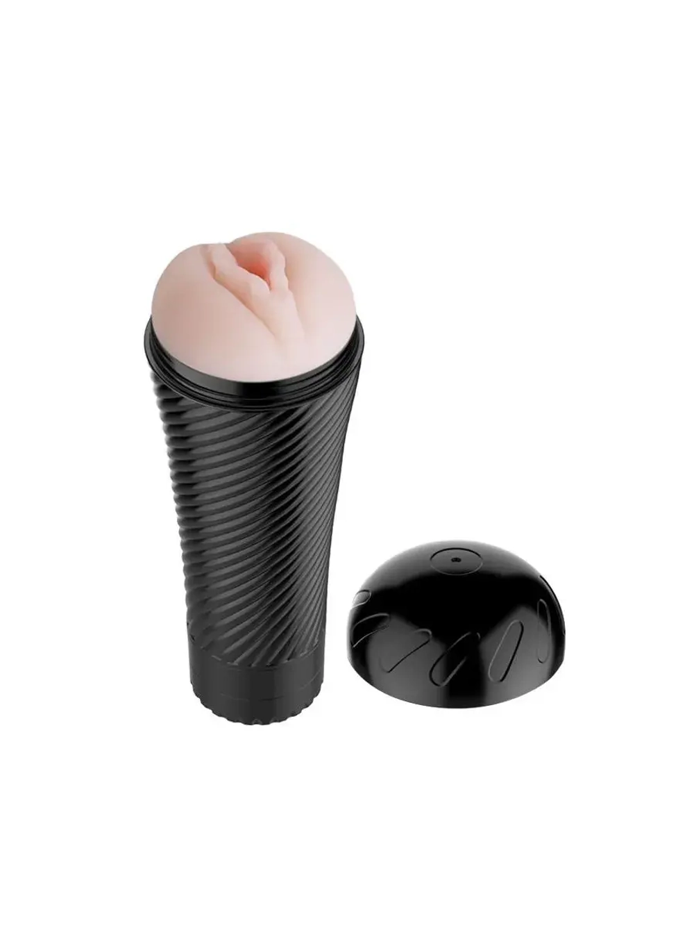 Мастурбатор-вагина с многоуровневой вибрацией Pink Pussy