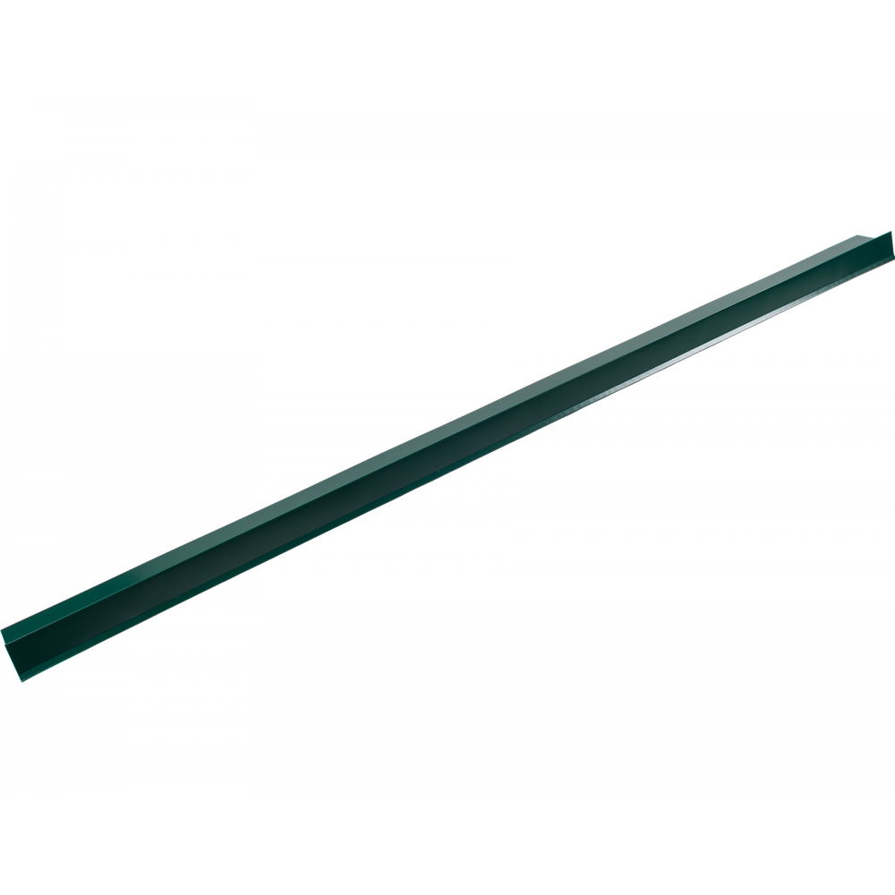 Планка торцевая Технониколь Shinglas зеленая 75х25х65х5 мм