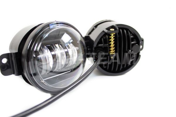 Противотуманные фары (ПТФ) линзованные "Sal-Man" на Ford Kuga, Focus II (арт. 01443) (3 диода LED 50W)