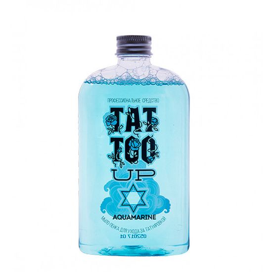 TATTOO UP | Мыло-концентрат «AQUAMARINE» для татуировки и ПМ (татуажа) 250ml