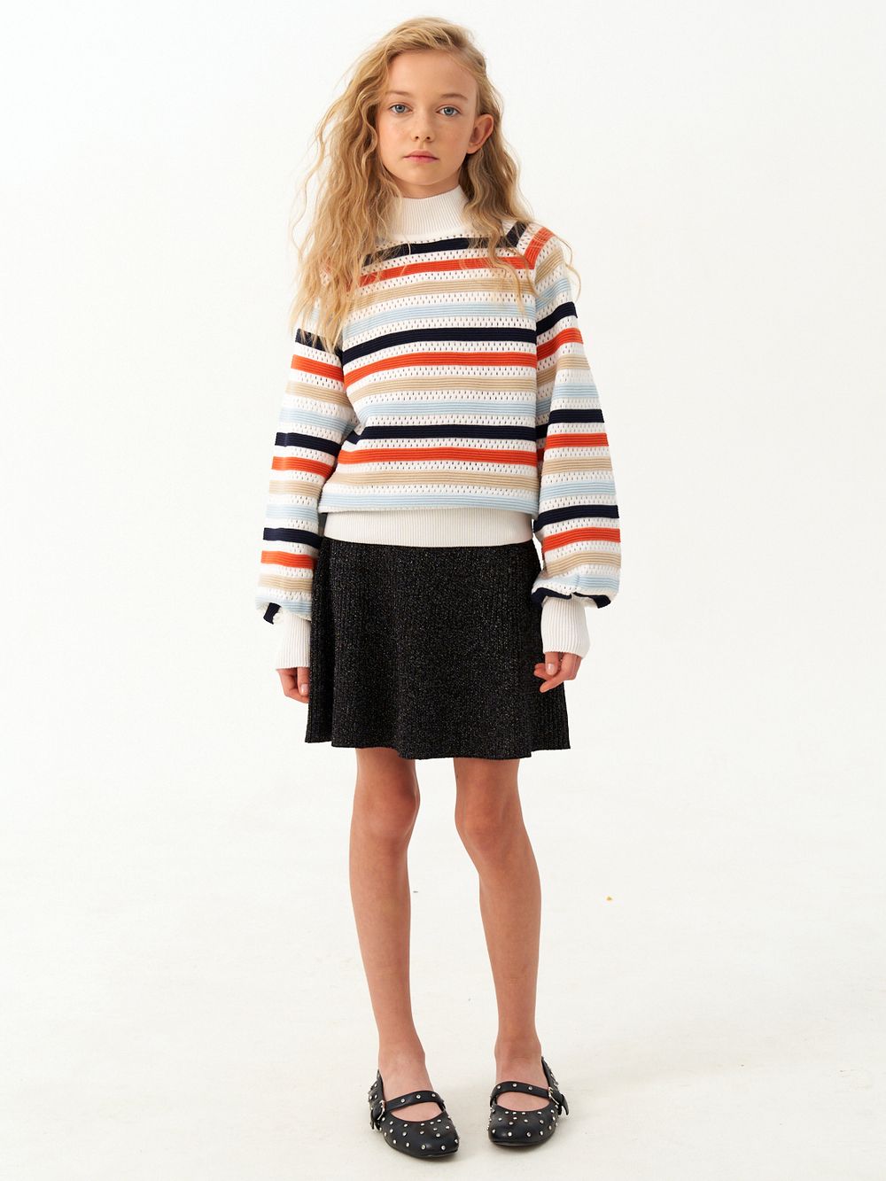 Джемпер для девочки AT1215 мультиколлор